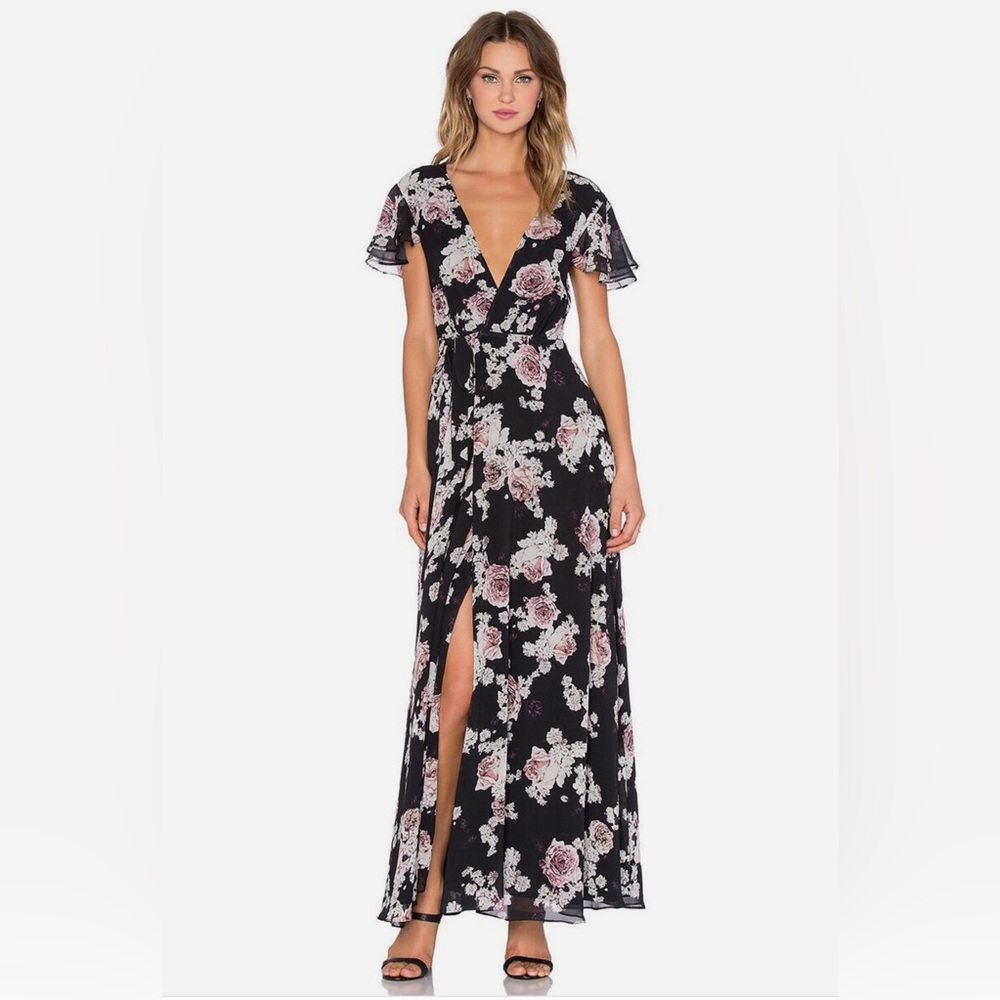 Jetset Diaries Rosa Floral Maxi Dress